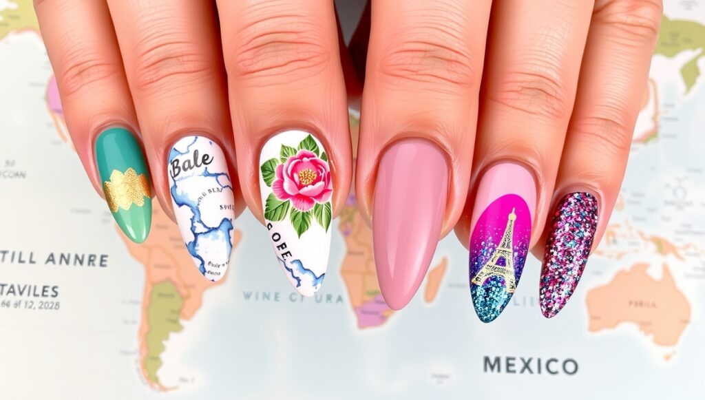 Destination-Inspired Nail Ideas