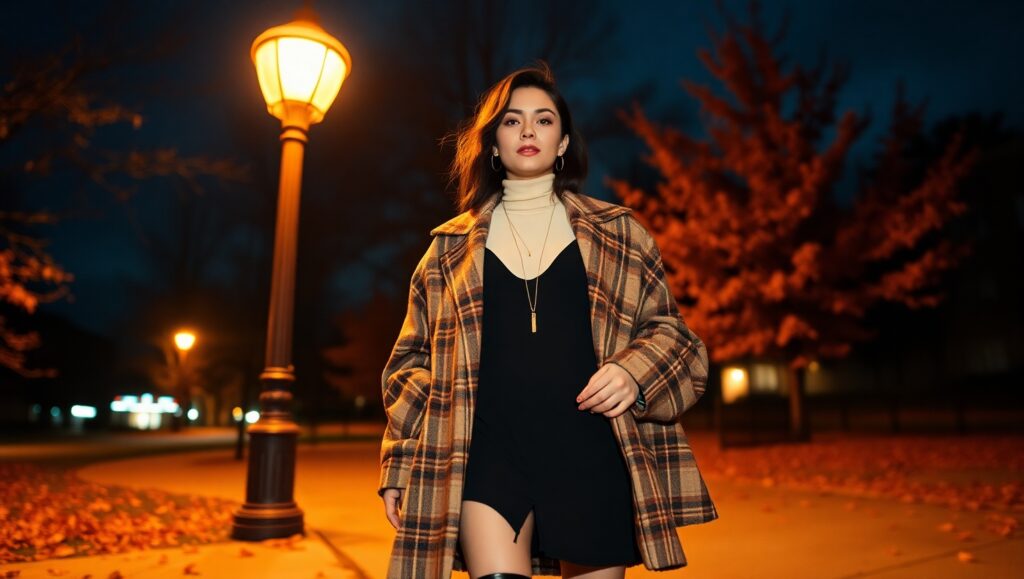 Slip Dress Turtleneck Under